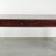 Antique English writing desk from the late 19th century with a warm colour