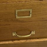 Furniture n1 for administrative storage, filing cabinet for hanging files.