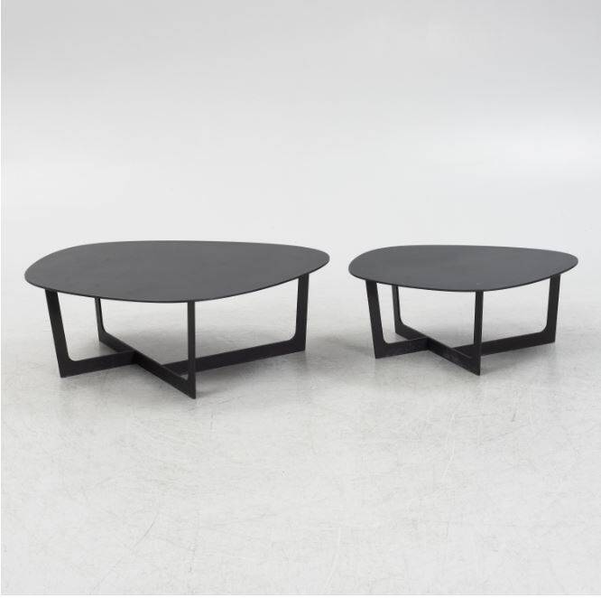 Two Danish centrepieces. Design by Ernst & Jensen, for Erik Jørgensen Møbelfabrik A/S, Denmark 2009.