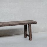 Primitive Wooden Belgium Bench