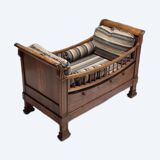 Antique children's bed