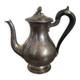 Antique silver-plated coffee pot teapot art nouveau christofle