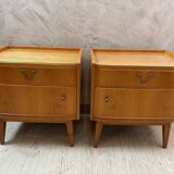 Pair of 1950 bedside tables