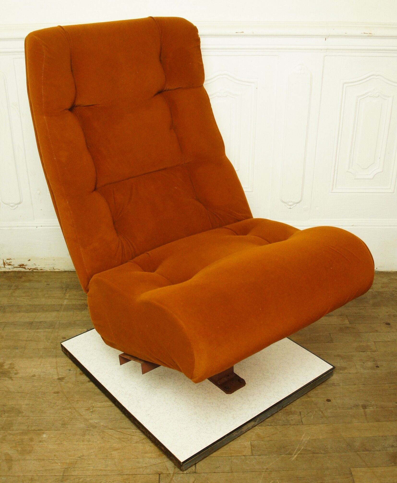Fauteuil lounge de cinéma "space age" fin des années 60