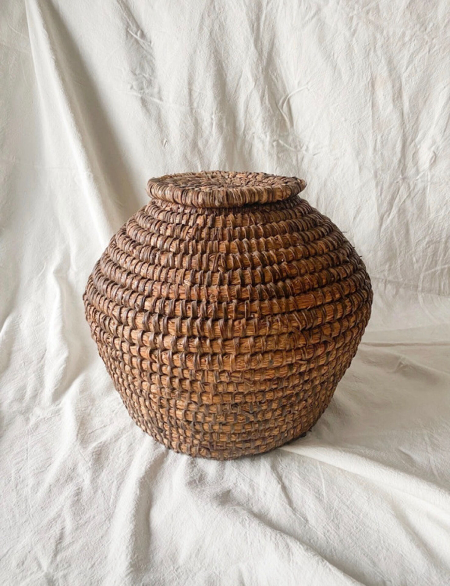Rare condition antique straw Bourgne