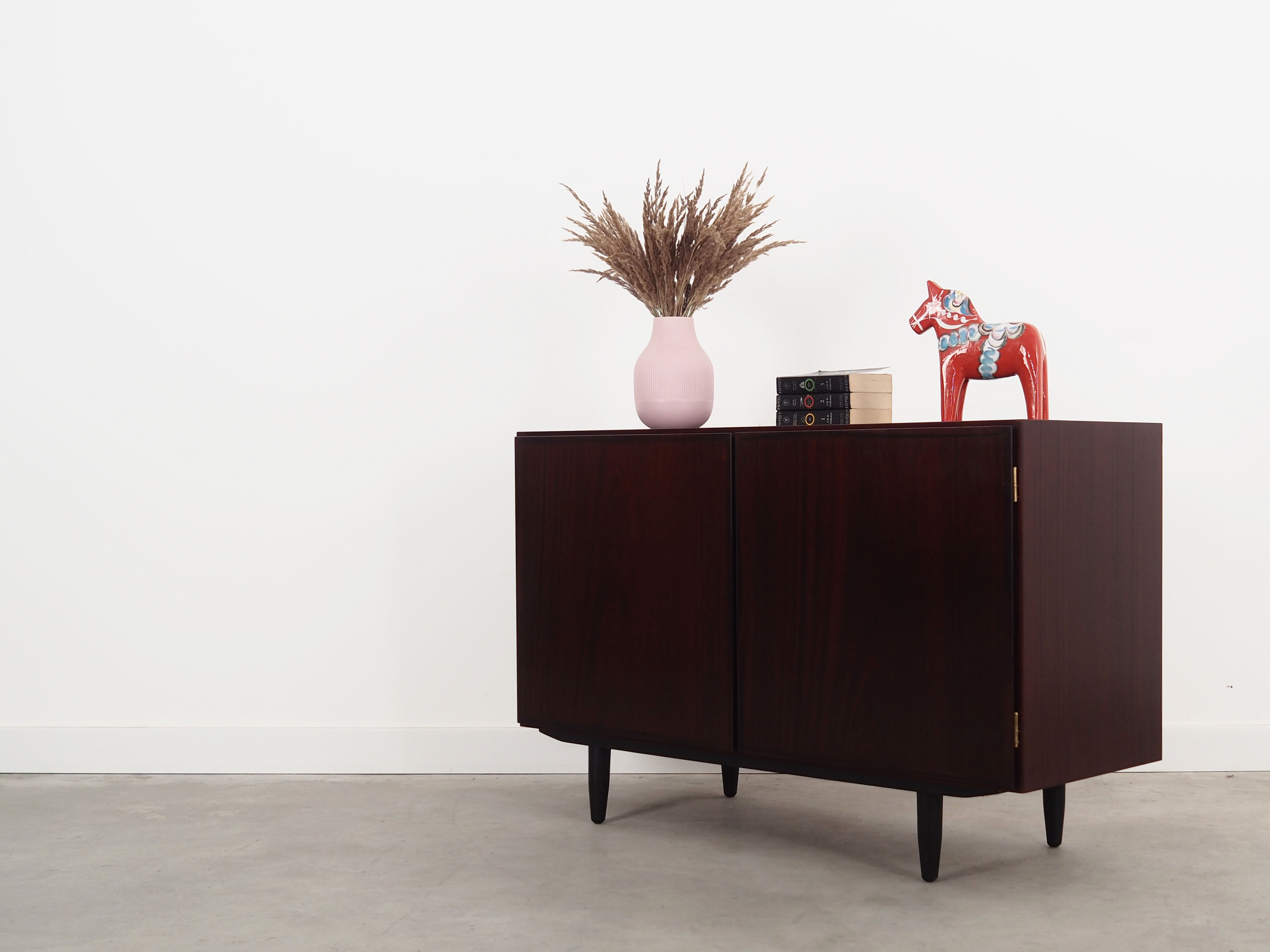 Mahogany cabinet, Danish design, 1970s, manufacturer: Omann Jun