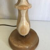 Pied de lampe en onyx vintage