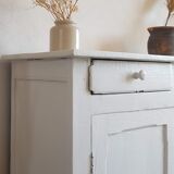 Old White Parisian Buffet