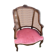 Louis XV style walnut and cane armchair