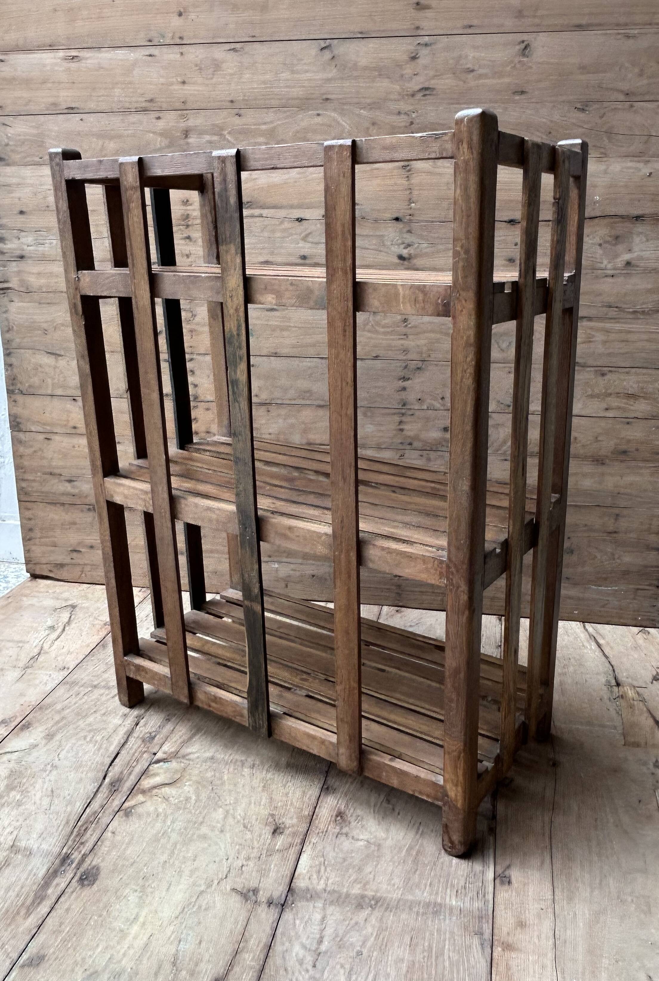 teak shelf from Burma