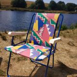 2 fauteuils et table de camping Lafuma