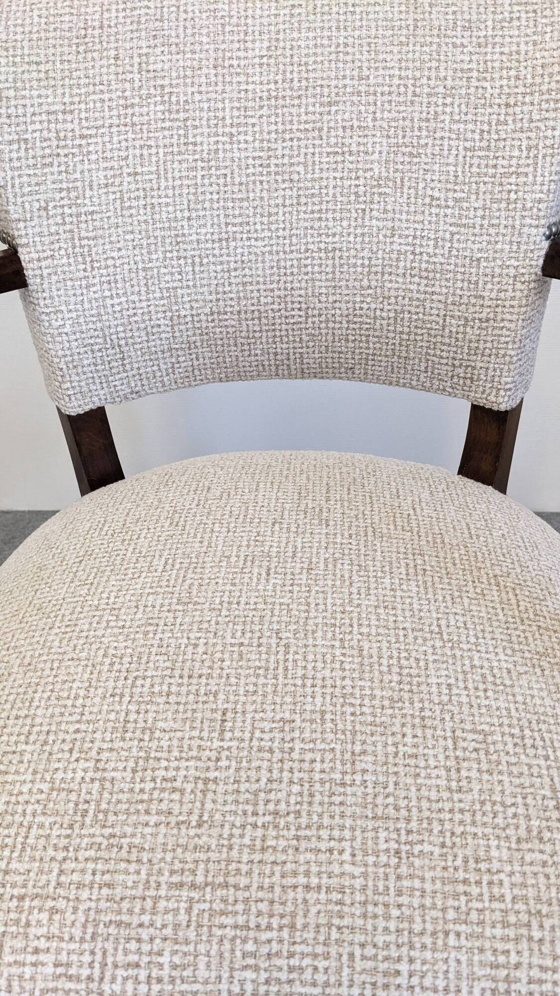 Pair of Art Deco bridge chairs, France circa 1930