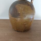 Pitcher in flamed glazed sandstone