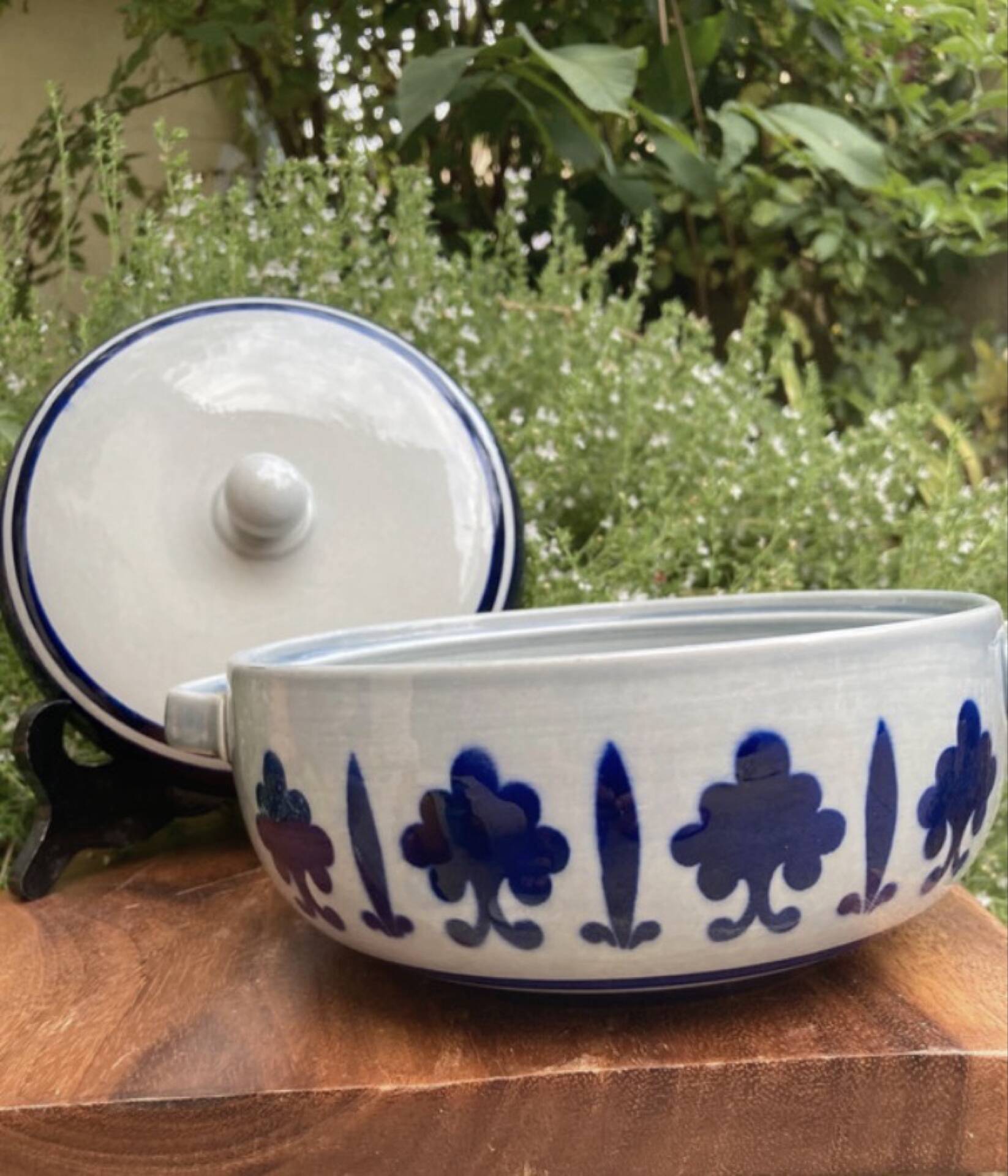 Boch La Louvière Soup Tureen - Baltic