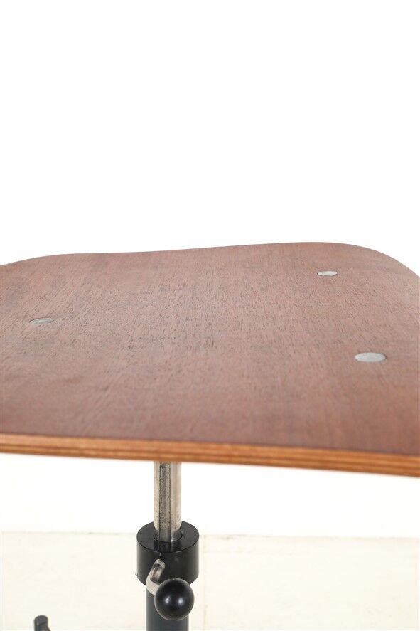 Kevi office chair by Jørgen Rasmussen / Teak / 1960s / Mid-century Danish modern design