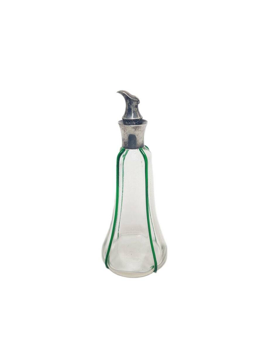 Art Nouveau silver carafe from Pallme Konig, former Czechoslovakia, 1890s