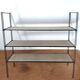 Metal wall thong shelf