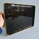 Mirror tray with diamond pattern made of brass and copper, 50