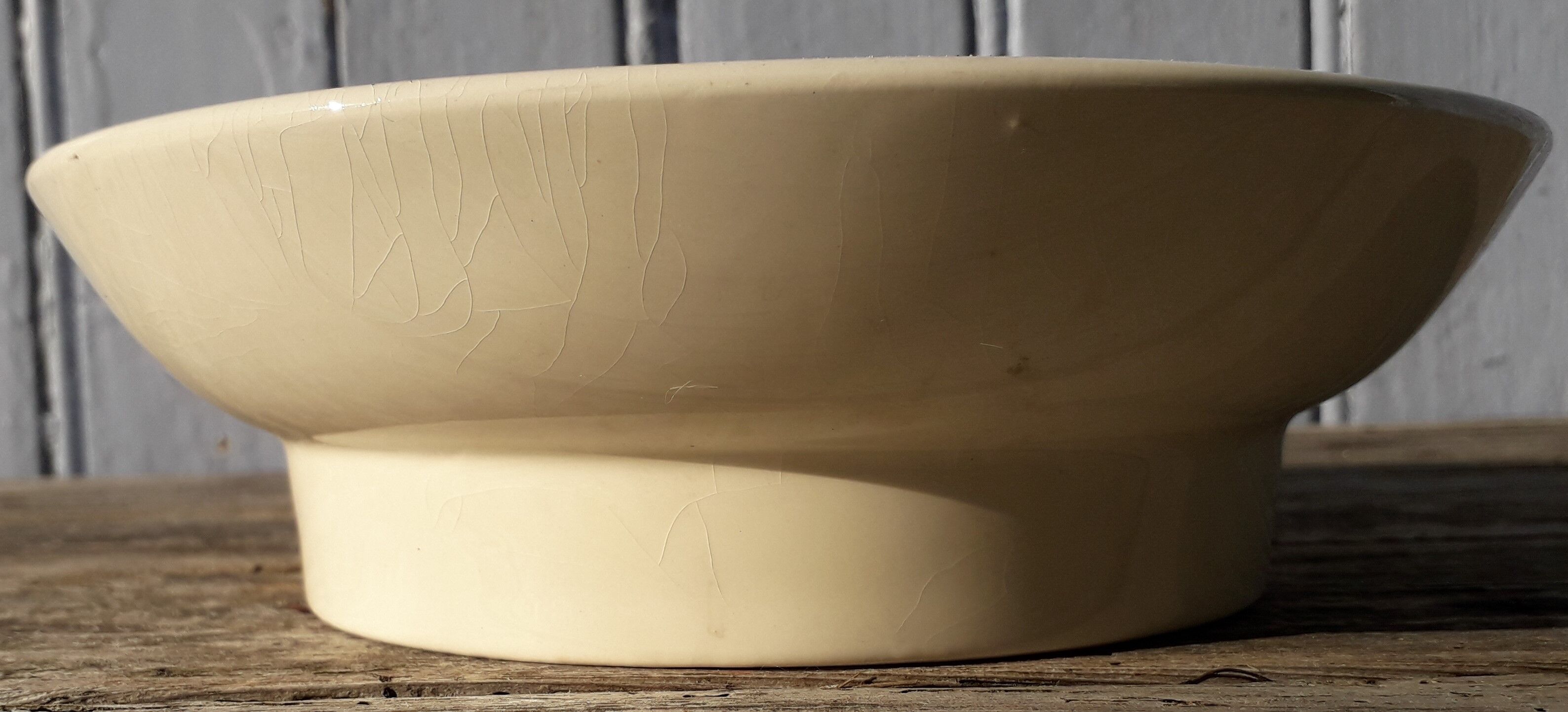 Art deco earthenware compotier