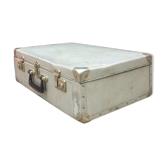 Valise en métal des années 50-60