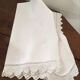 Taie d'oreiller coton et crochet