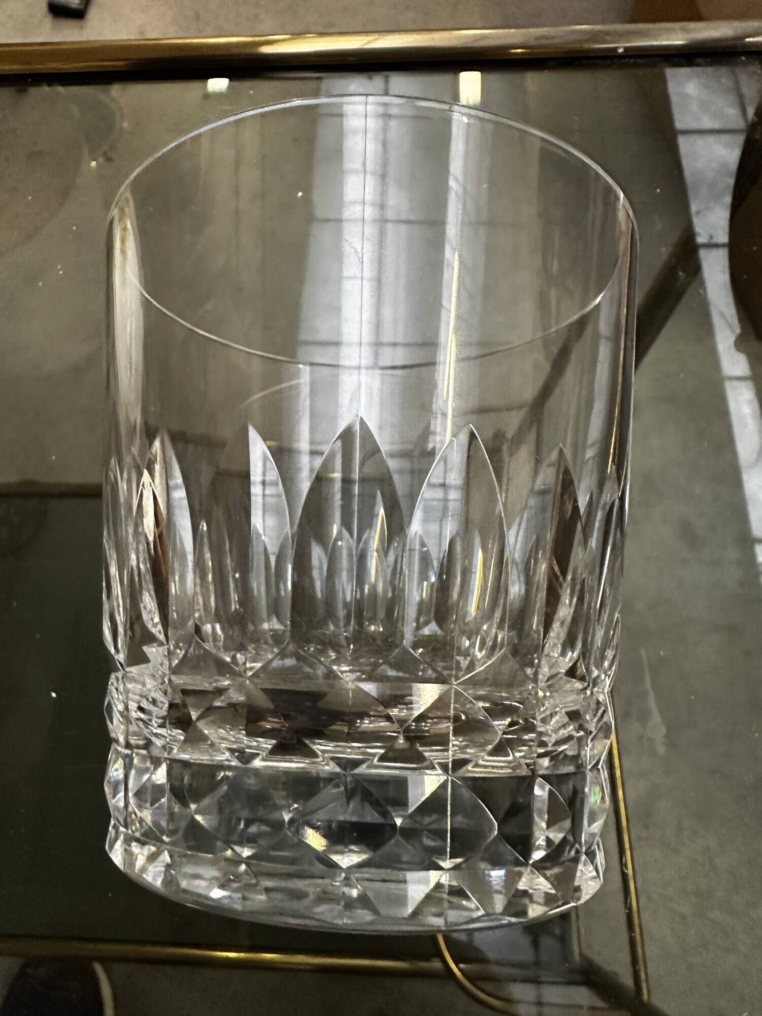 Verre à whisky en cristal Baccarat modèle Picadilly