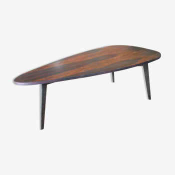 Scandinavian coffee table in rio pallisander