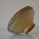 Ancient berbere ceramic dish signed north africa
