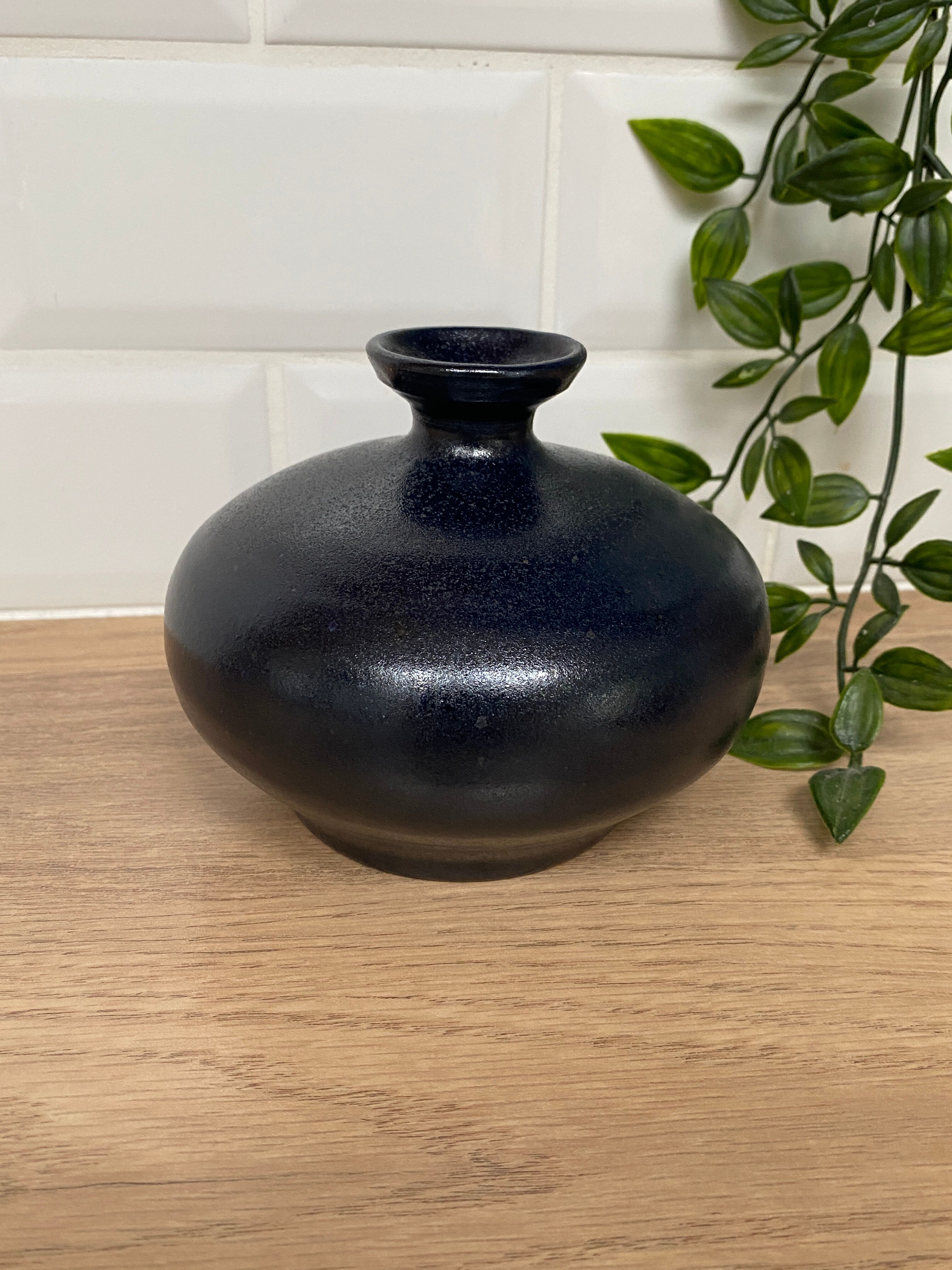 Vase en grès vernissé