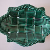 Ceramic fruit cup braid vintage years 60 fpp vallauris