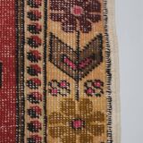 Vintage Turkish rug from Oushak, hand-woven 143 x 216 cm