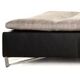 Canapé d’angle en cuir et tissu, modèle Feng Didier Gomez pour Ligne Roset