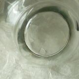 EWATER PITCHER CARAFE IN THICK GLASS WITH CUT-SIDE EFFECT