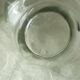 EWATER PITCHER CARAFE IN THICK GLASS WITH CUT-SIDE EFFECT