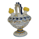 Gargoulette/Glazed terracotta jug/vintage/pitcher