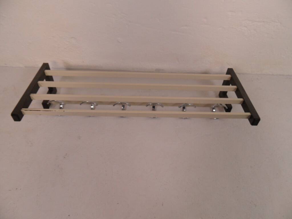 Vintage metal coat rack 1960's