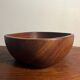 Teak wood salad bowl