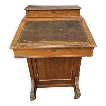 Antique Davenport Oak Desk