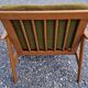 Ensemble de salon : canpé et 2 fauteuils style boomerang 1950