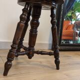 Tabouret de piano Napoléon III