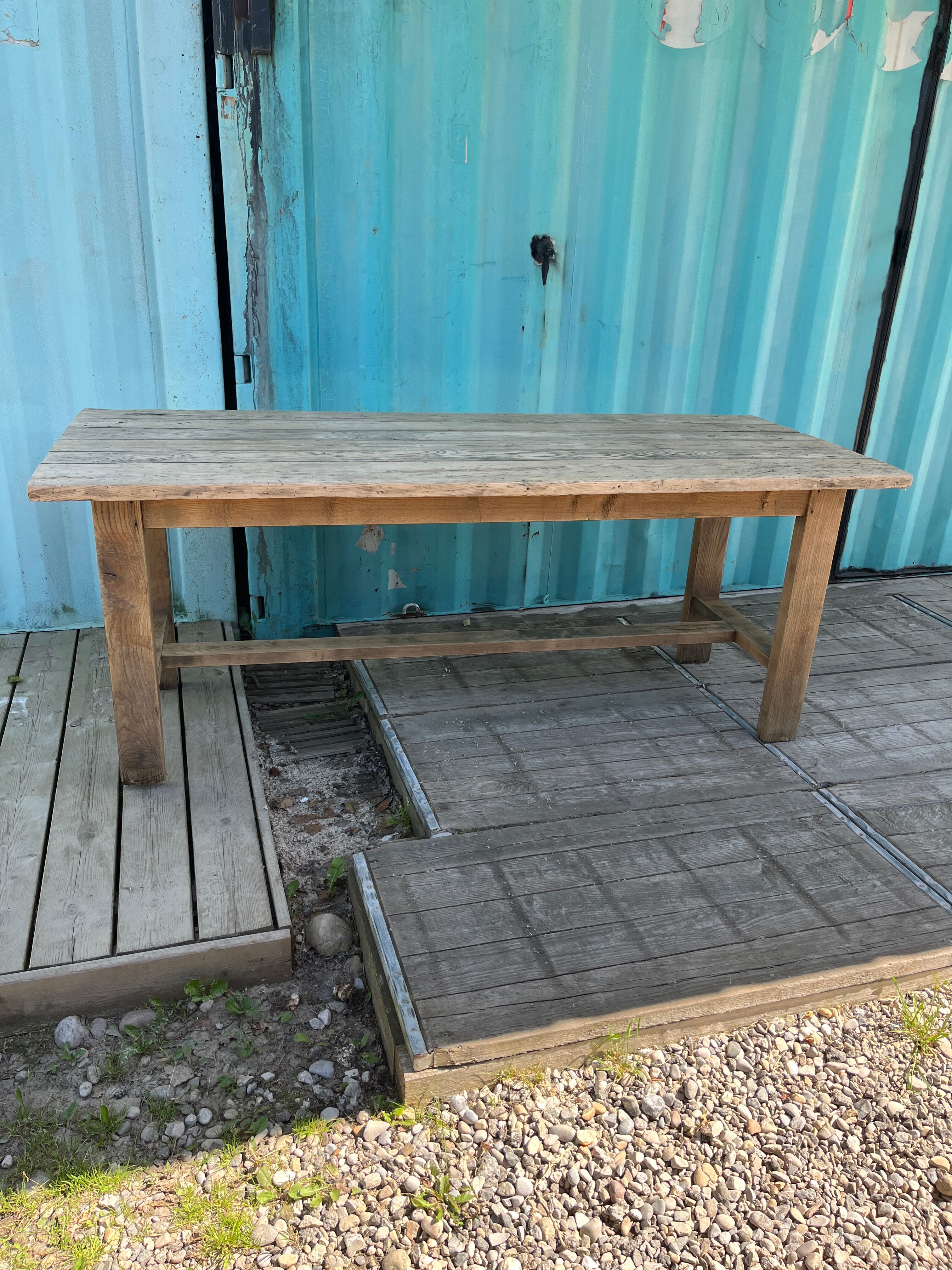 Old farmhouse table