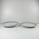 Set de 4 assiettes plates St Amand, vers 1930