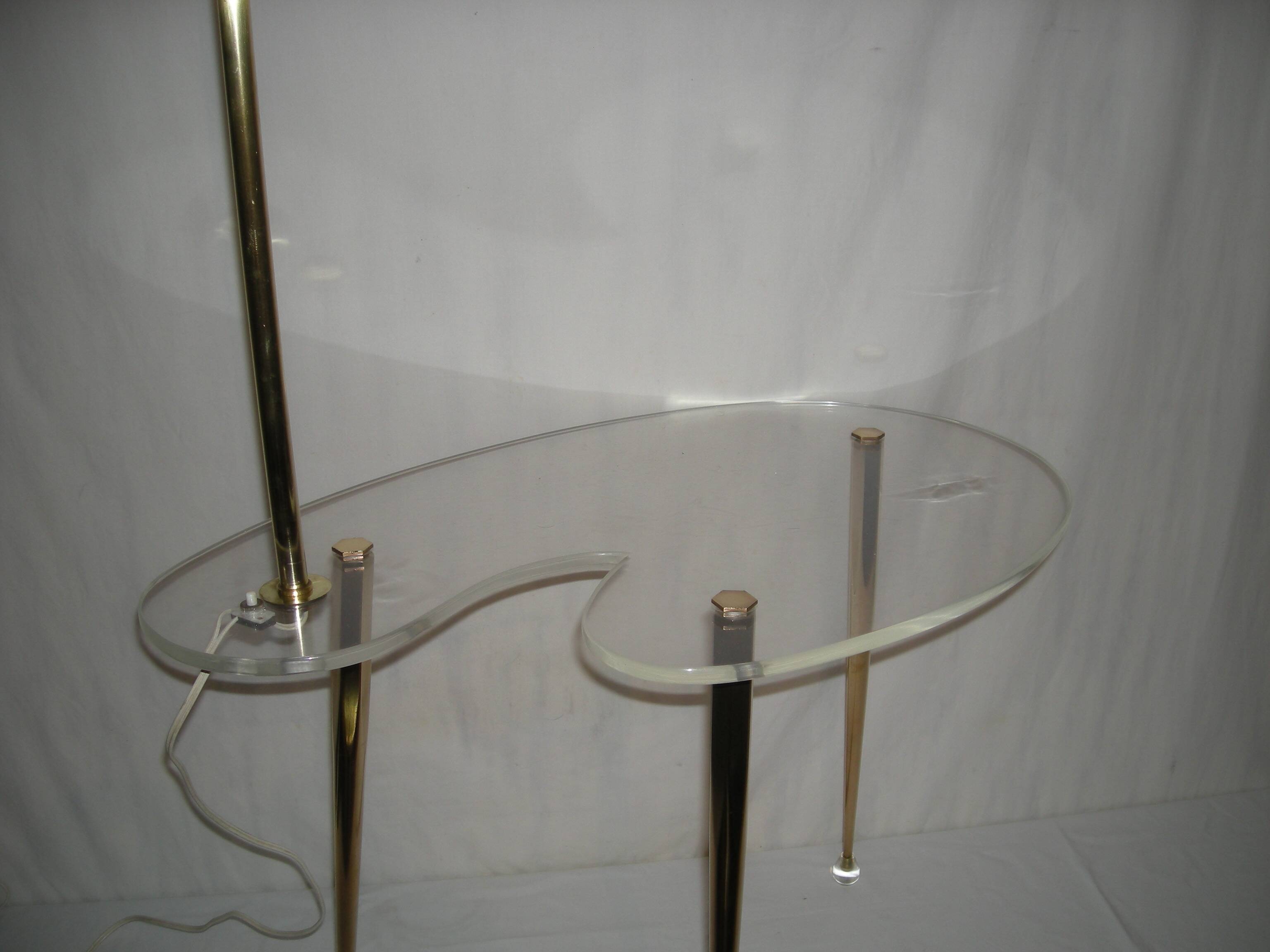Palette tripod floor lamp from the 1950s