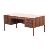AJ Iversen rosewood executive desk by Ole Wanscher