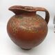 Antique glazed terracotta vase, Tuscan pot, 17th century, Italy