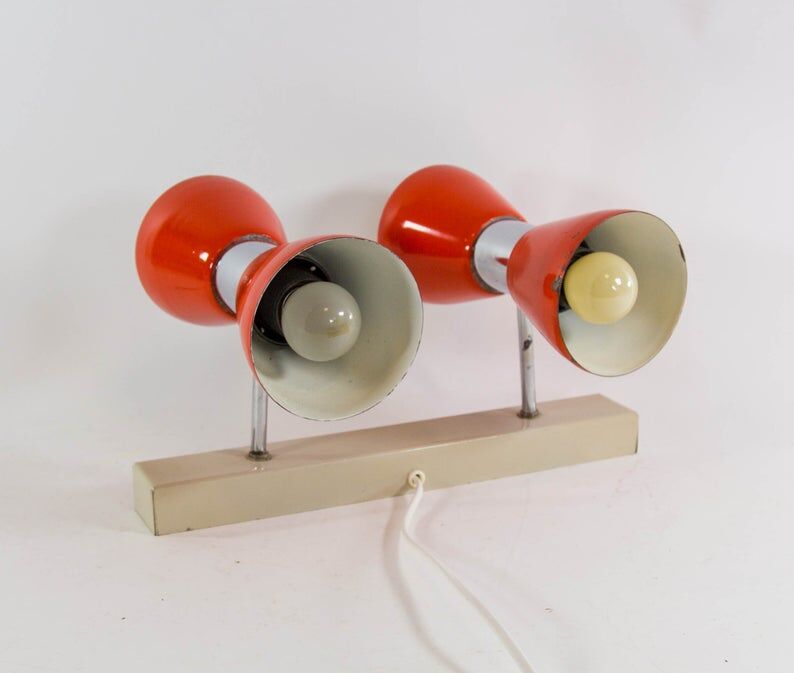 Herda 70s double wall lamp