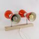 Herda 70s double wall lamp