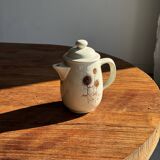 Sarreguemines teapot with thistle patterns H20