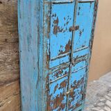 Ancien vaisselier tribal en teck birman