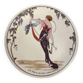 Assiette vintage Villeroy & Boch – Design 1900, modèle n° 6